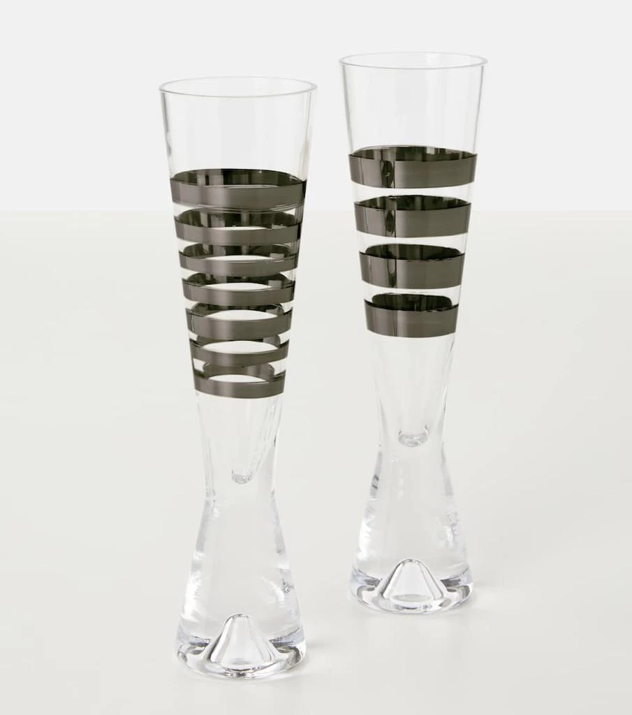 商品Tom Dixon|Tank set of 4 champagne flute glasses,价格¥2124,第2张图片详细描述