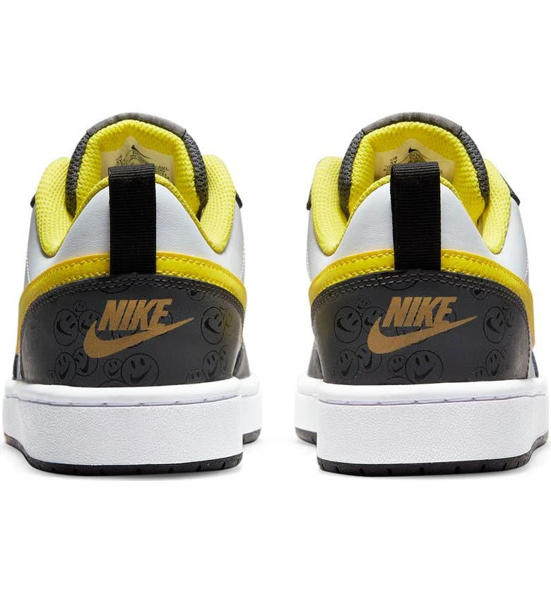 商品NIKE| 耐克 Court Borough Low 运动鞋 白黑黄,价格¥368,第2张图片详细描述