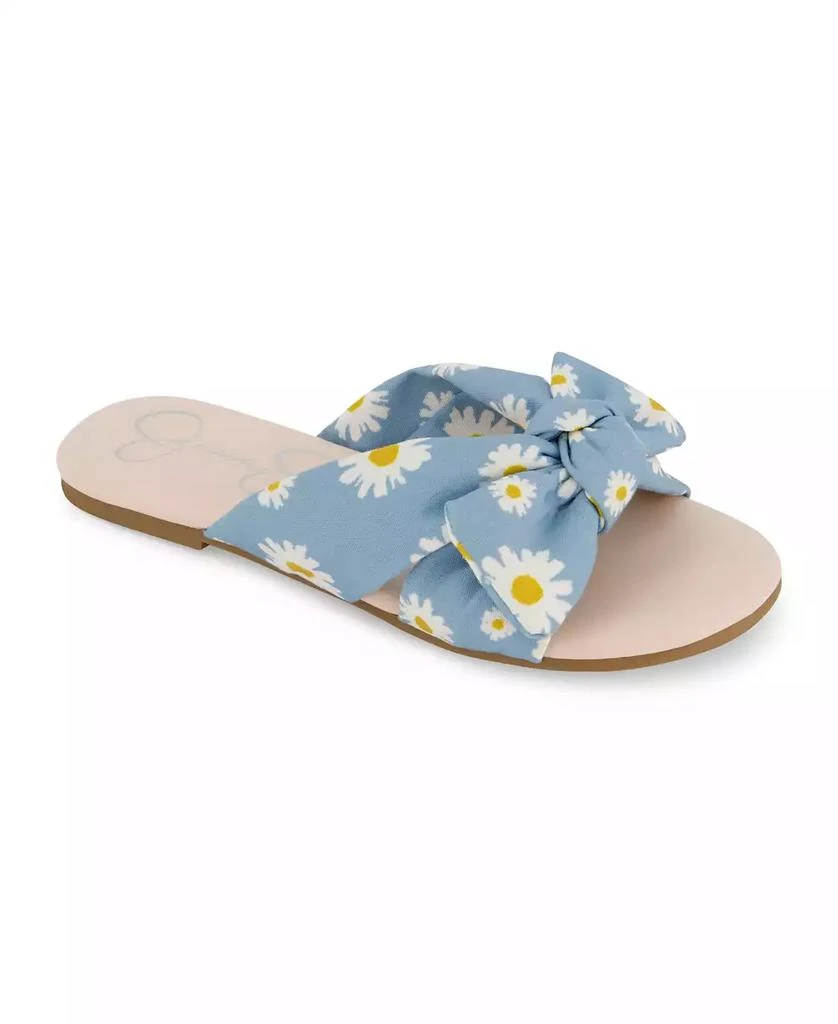 商品Jessica Simpson|Little Girls Floral Sandal,价格¥181,第1张图片