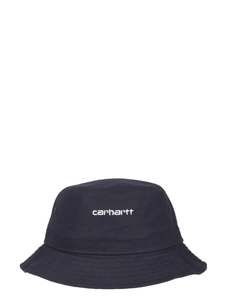 商品Carhartt|Carhartt WIP Logo Embroidered Script Bucket Hat,价格¥321,第1张图片