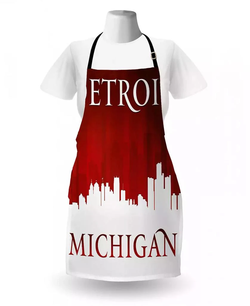 商品Ambesonne|Detroit Apron,价格¥239,第2张图片详细描述