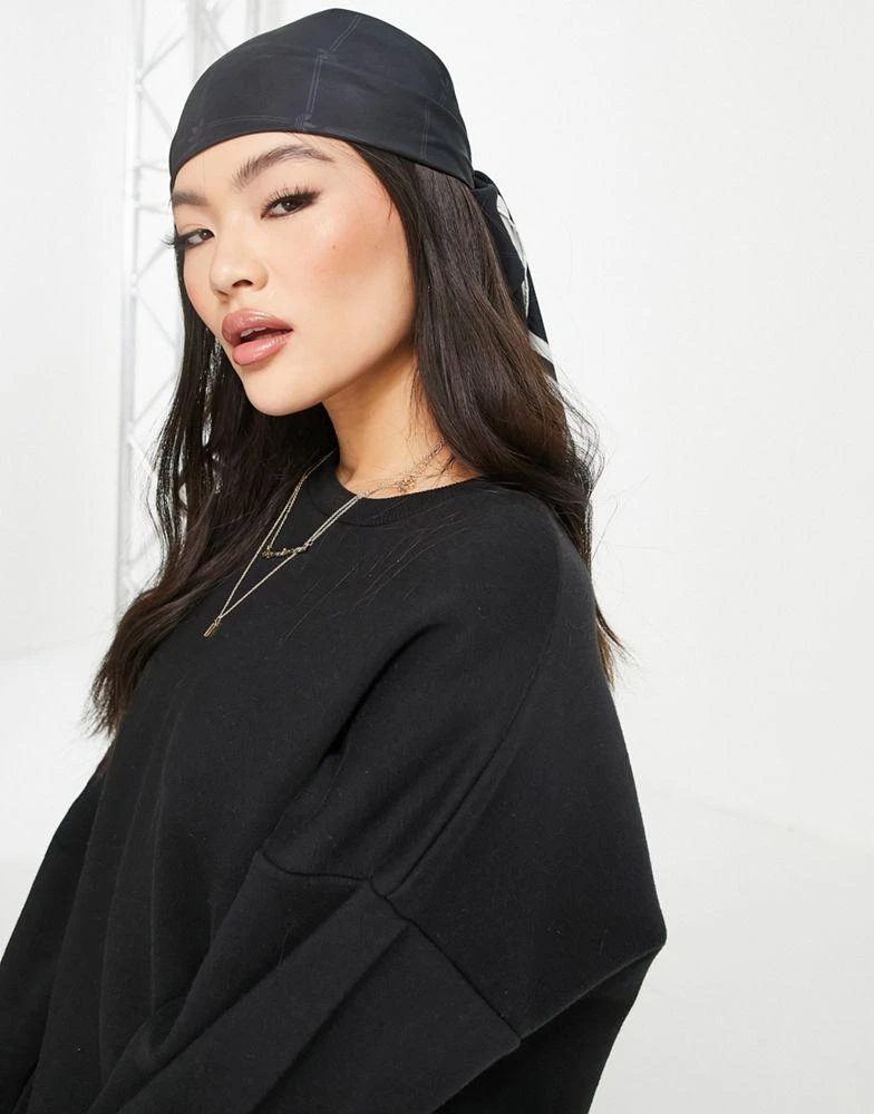 商品Adidas|adidas Originals head scarf in black,价格¥331,第4张图片详细描述