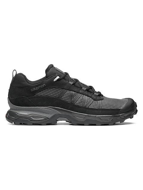 商品Salomon|Shelter Low Leather Trail Running Sneakers,价格¥654,第1张图片