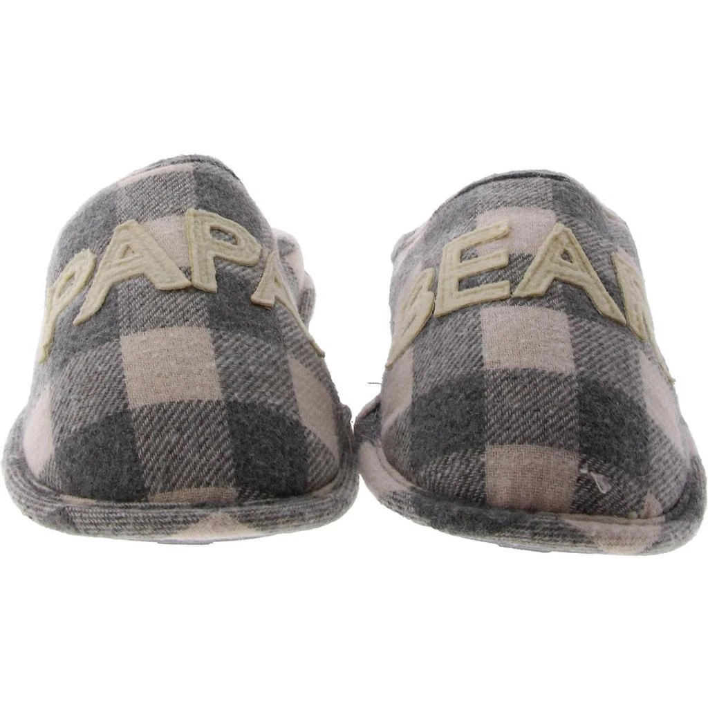 商品Dear Foams|Papa Bear Scuff Mens Faux Fur Slip On Loafer Slippers,价格¥182,第4张图片详细描述
