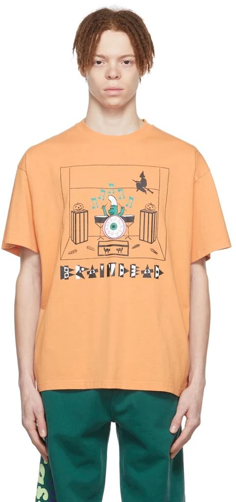 商品Brain Dead|Orange Cotton T-Shirt,价格¥183,第1张图片