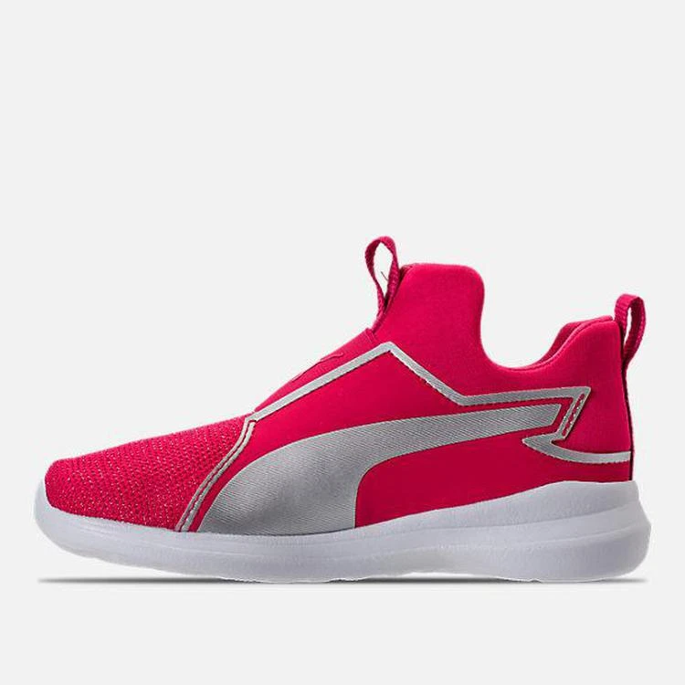 商品Puma|Girls' Preschool Puma Rebel Mid Jr Training Shoes,价格¥186,第4张图片详细描述