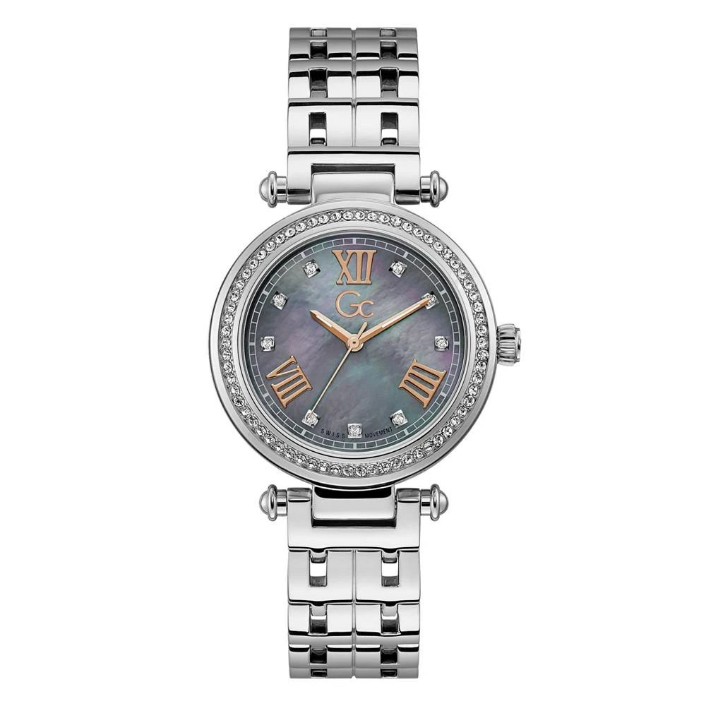 商品GUESS|Gc Women's Prime Chic Stainless Steel Bracelet Watch 36mm,价格¥2629,第1张图片