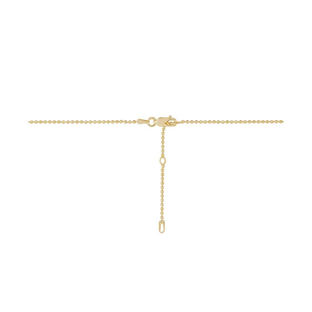 商品Macy's|Multi-Stone (1 ct.tw.) 18" Heart Pendant Necklace in 14k Gold-Plated Sterling Silver,价格¥692,第6张图片详细描述