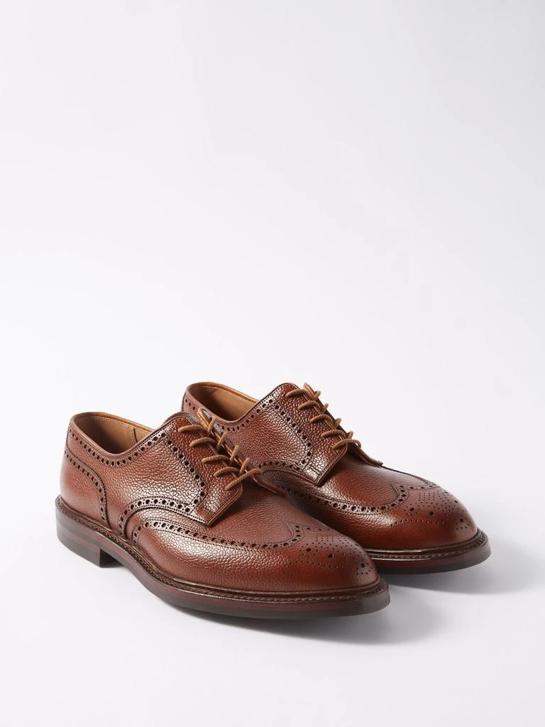 商品Crockett & Jones|Pembroke grained-leather brogues,价格¥3012,第5张图片详细描述