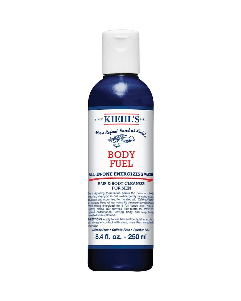 商品Kiehl's|Body Fuel All-in-One Energizing Wash 8.4 oz.,价格¥141,第1张图片详细描述