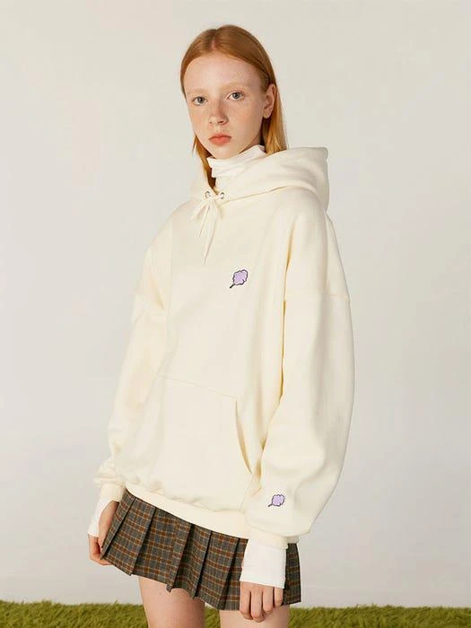 商品CLOTTY|SMALL CC HOODIE CREAM(CY2AFFM400A),价格¥708,第1张图片