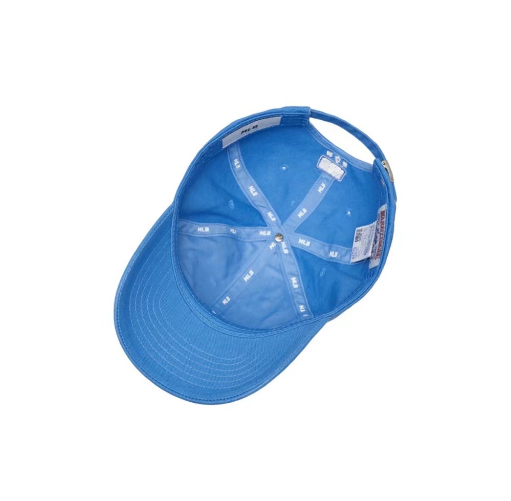 【享贝家】MLB LA小标 棒球鸭舌帽 天蓝色 3ACP7701N-07BLL-FREE Q商品第5张图片规格展示