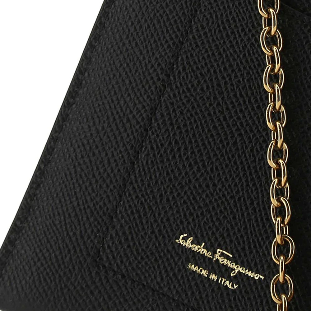 SALVATORE FERRAGAMO 女士黑色皮革手机包 22-E016-734292 商品