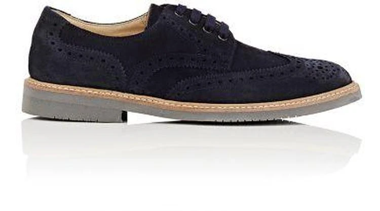 商品Barneys New York|Suede Wingtip Bluchers,价格¥1035,第1张图片