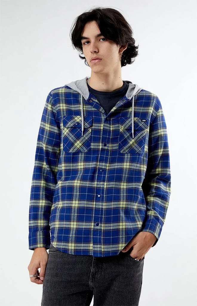 商品Vans|Parkway II Hooded Flannel Shirt,价格¥369,第1张图片