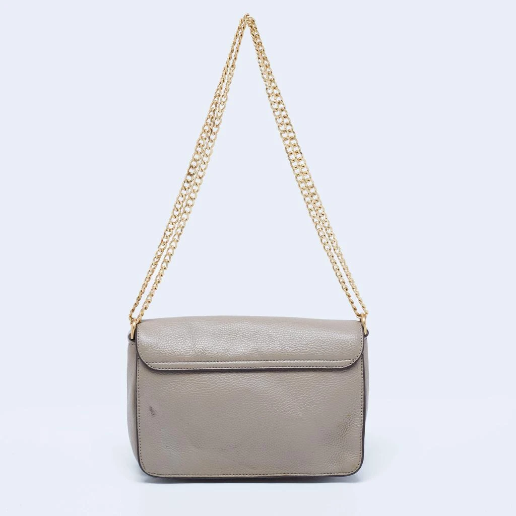 商品[二手商品] Tory Burch|Tory Burch Grey Leather Chelsea Shoulder Bag,价格¥892,第4张图片详细描述