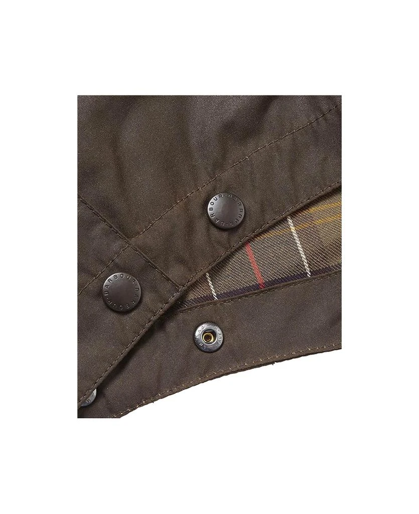 商品Barbour|Barbour Classic Sylkoil Olive Green Hood,价格¥698,第3张图片详细描述