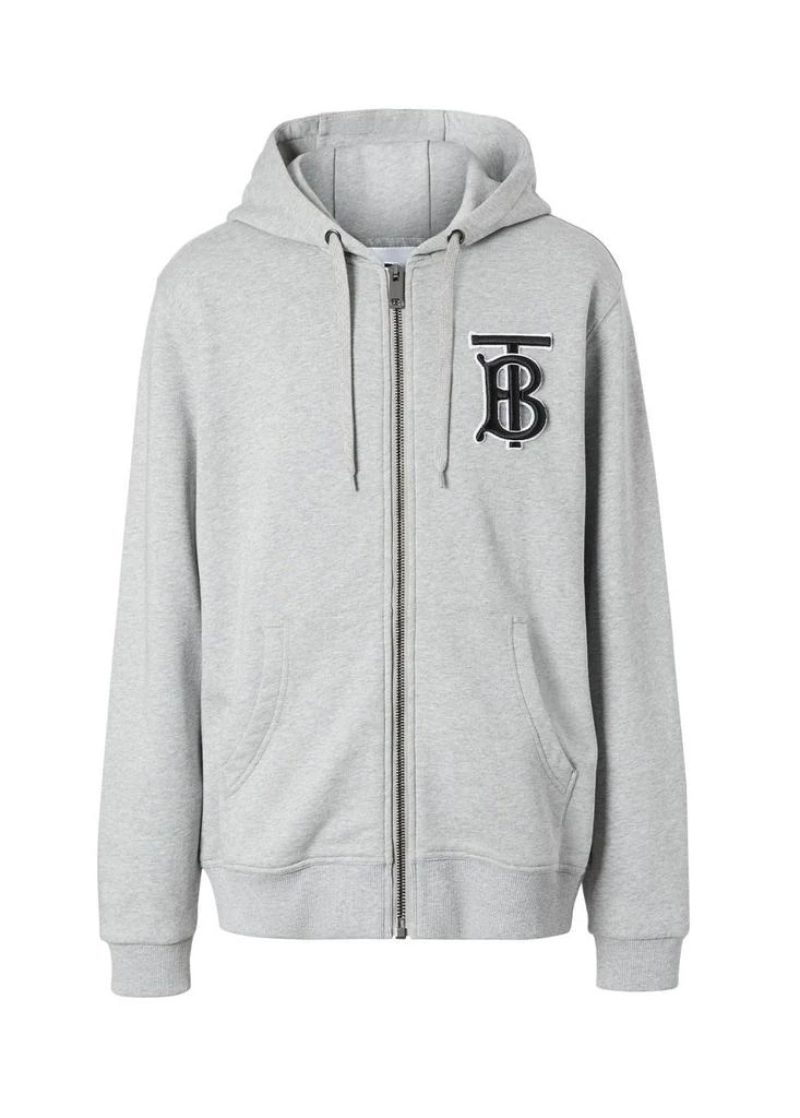 商品Burberry|Monogram motif cotton hooded top,价格¥4449,第1张图片