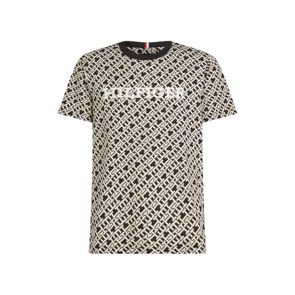 商品Tommy Hilfiger|Patterned cotton T-shirt,价格¥597,第1张图片