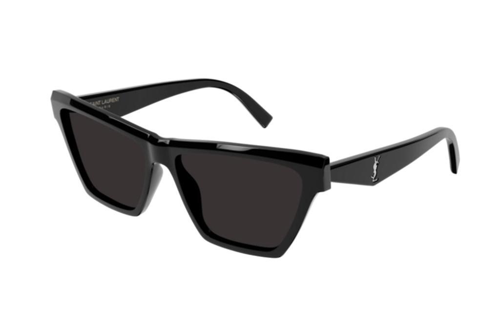 商品Yves Saint Laurent|Black Cat Eye Ladies Sunglasses SL M103 002 58,价格¥1464,第1张图片