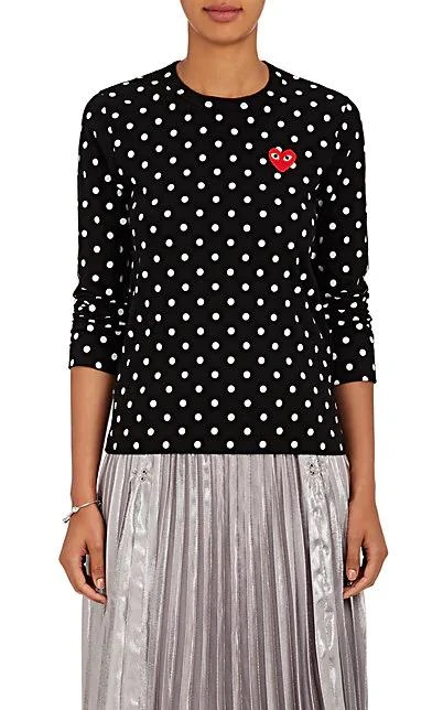 商品Comme des Garcons|Heart Cotton Jersey T恤,价格¥964,第1张图片