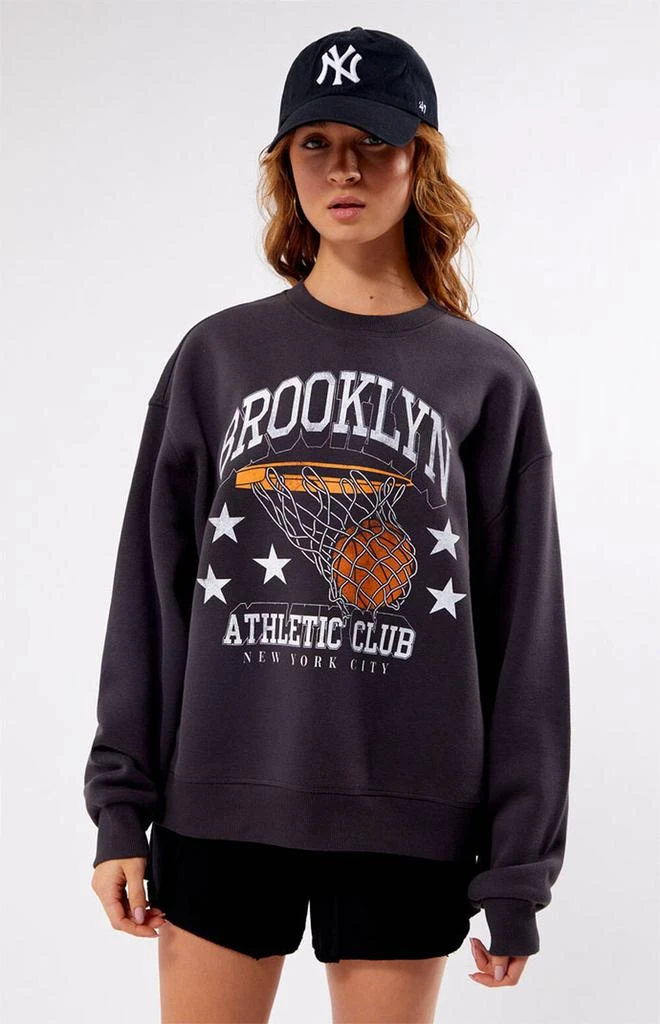 商品PacSun|Brooklyn Athletic Club Crew Neck Sweatshirt,价格¥348,第3张图片详细描述