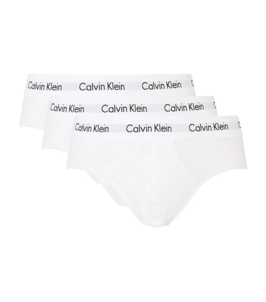 商品Calvin Klein|Cotton Stretch Hip Briefs (Pack of 3),价格¥445,第1张图片
