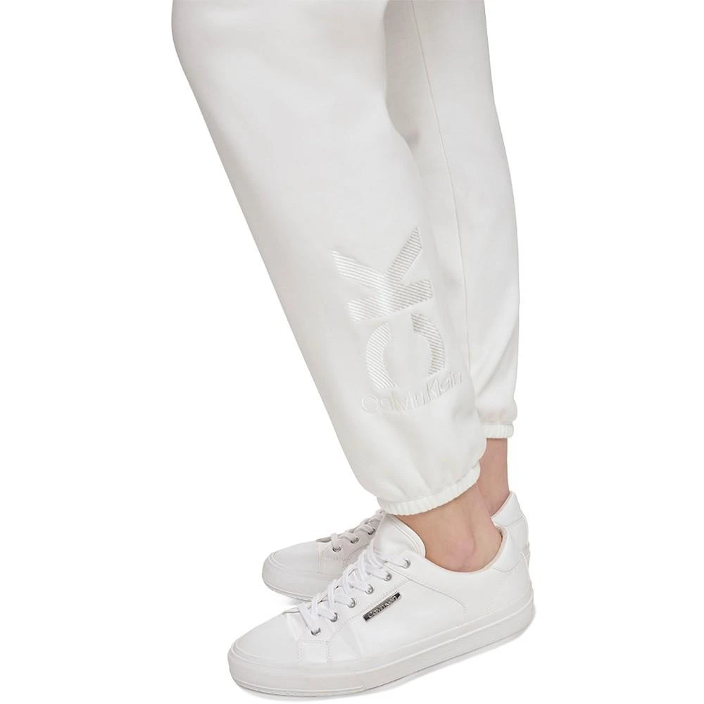 商品Calvin Klein|Women's Embroidered Shine Logo Joggers,价格¥226,第4张图片详细描述