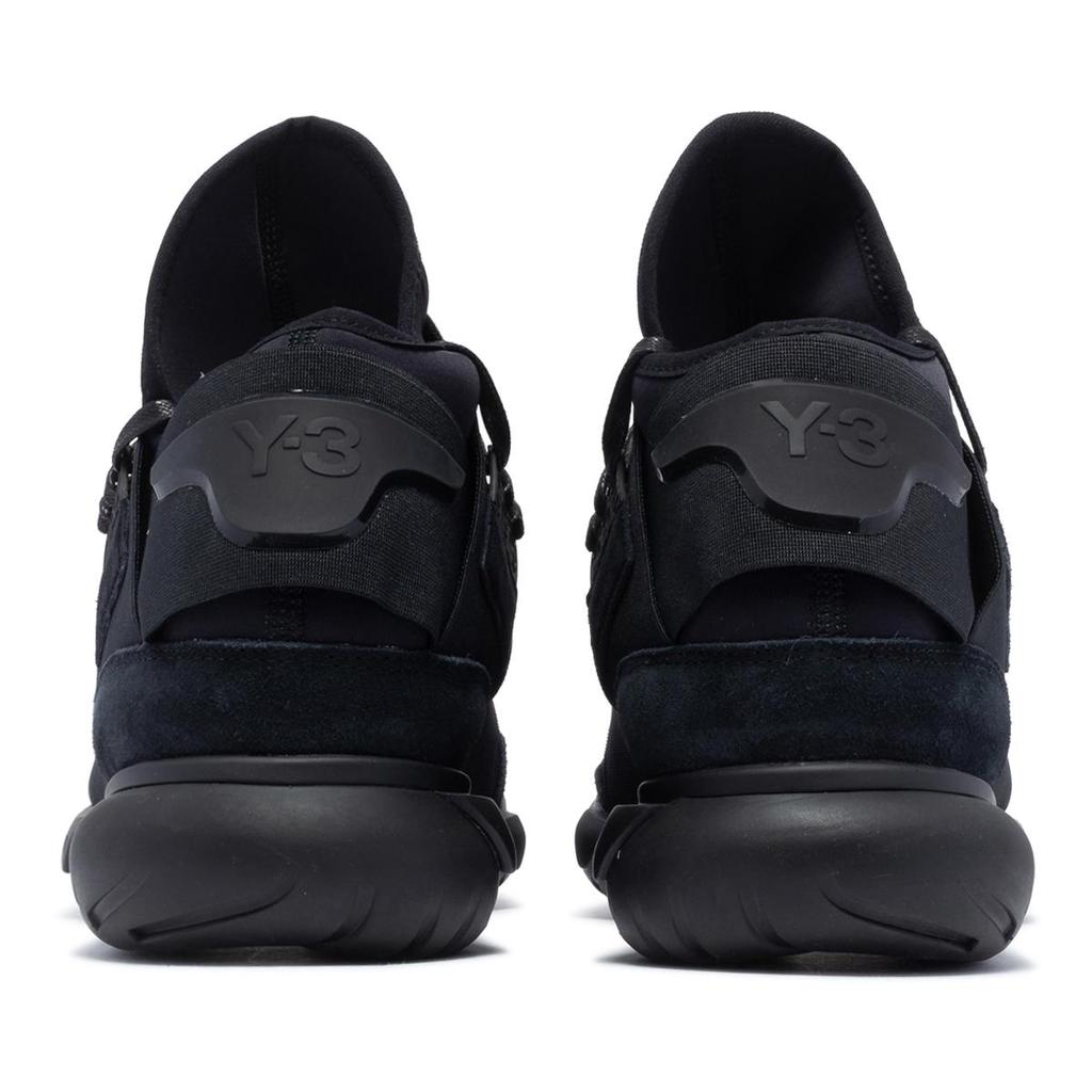 Y-3 MEN QASA 三重黑色运动鞋商品第4张图片规格展示