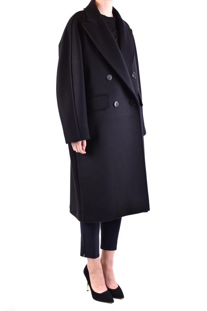 Max Mara Women's  Black Other Materials Coat商品第2张图片规格展示