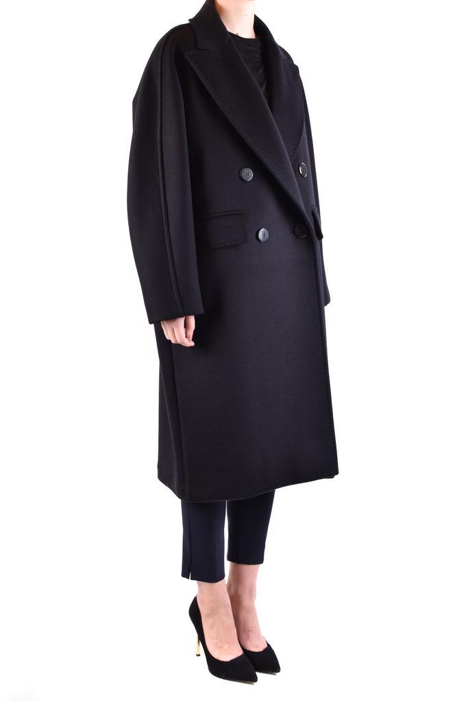 商品Weekend Max Mara|Max Mara Women's  Black Other Materials Coat,价格¥20652,第4张图片详细描述