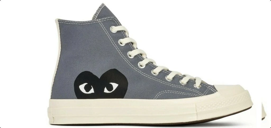 商品Comme des Garcons|COMME DES GARCONS PLAY X CONVERSE CHUCK TAYLOR HIGH TOP SNEAKERS,价格¥1466,第1张图片