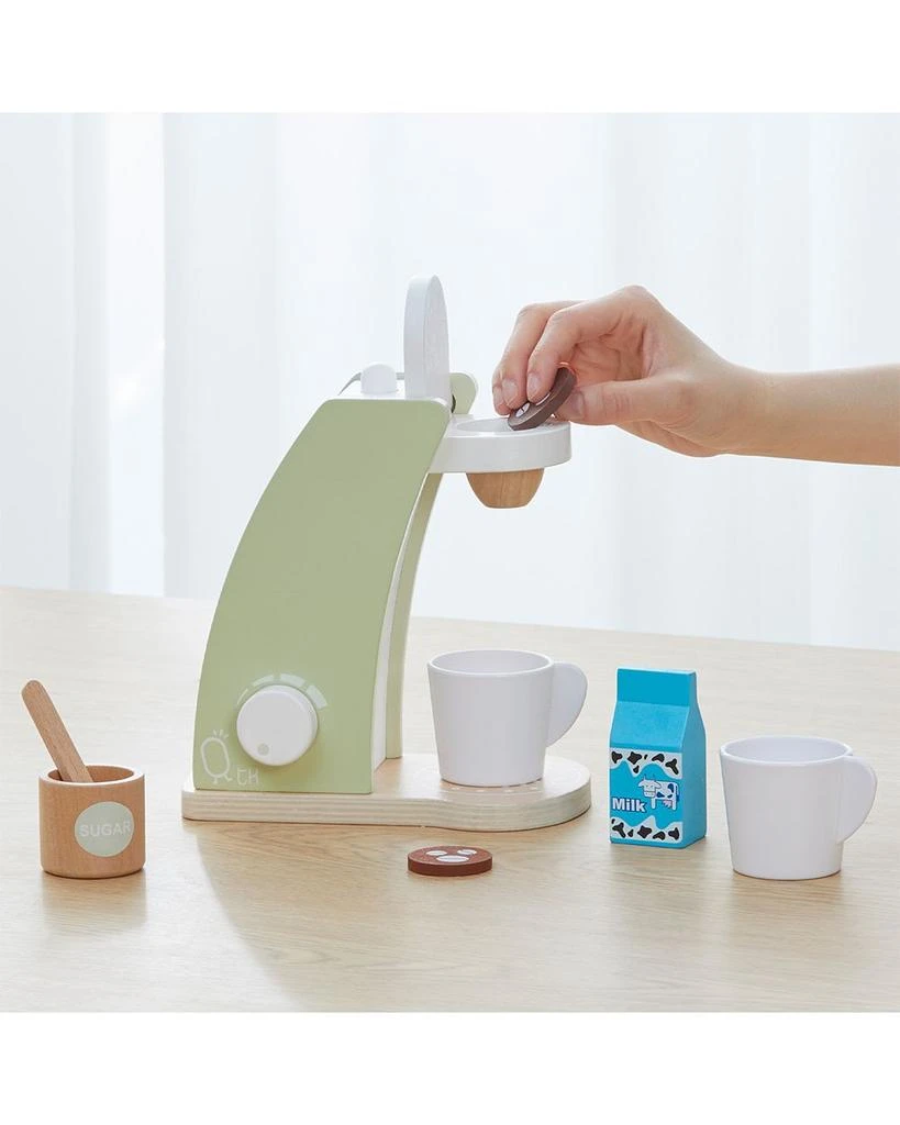 Kids Little Chef Frankfurt 8 Piece Wooden Play Kitchen Tea Party Set - Ages 3+ 商品