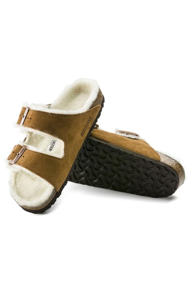 商品Birkenstock|女款 亚利桑那 绒毛拖鞋,价格¥475-¥495,第7张图片详细描述