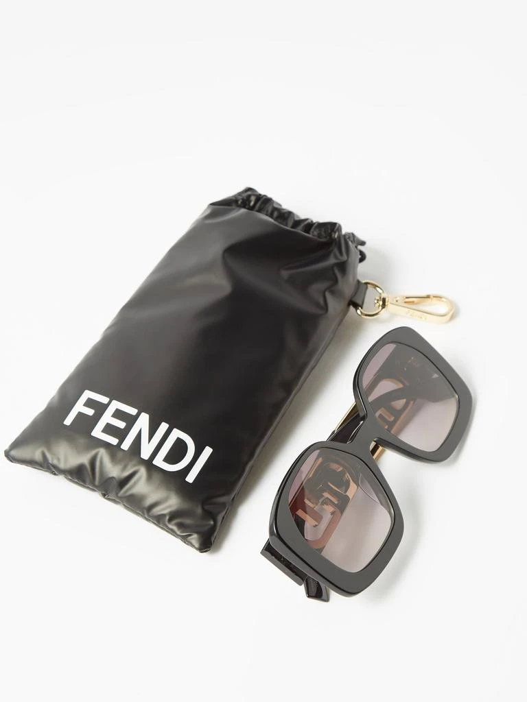 商品Fendi|O' lock square acetate sunglasses,价格¥3491,第5张图片详细描述