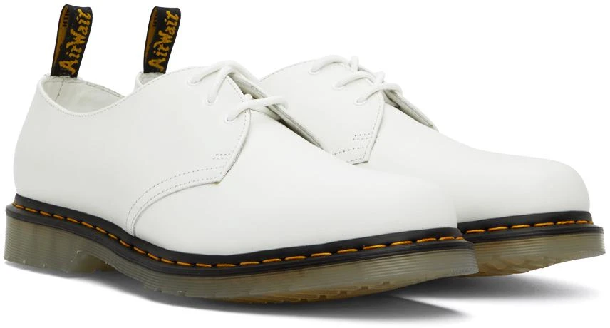 商品Dr. Martens|White 1461 Iced Smooth Leather Oxfords,价格¥669,第4张图片详细描述