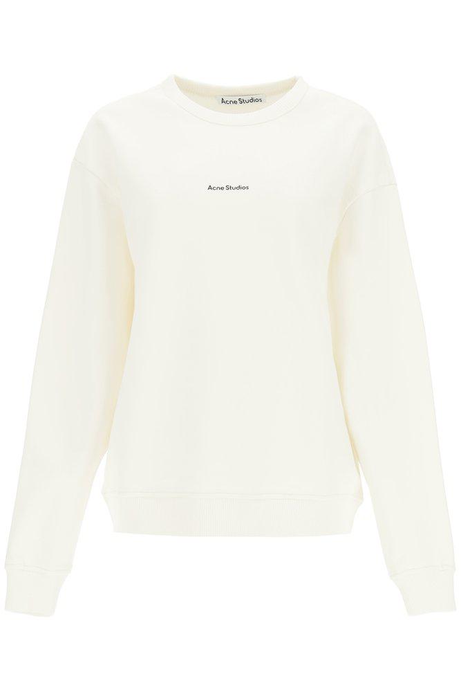 Acne Studios Logo Printed Crewneck Sweatshirt商品第1张图片规格展示