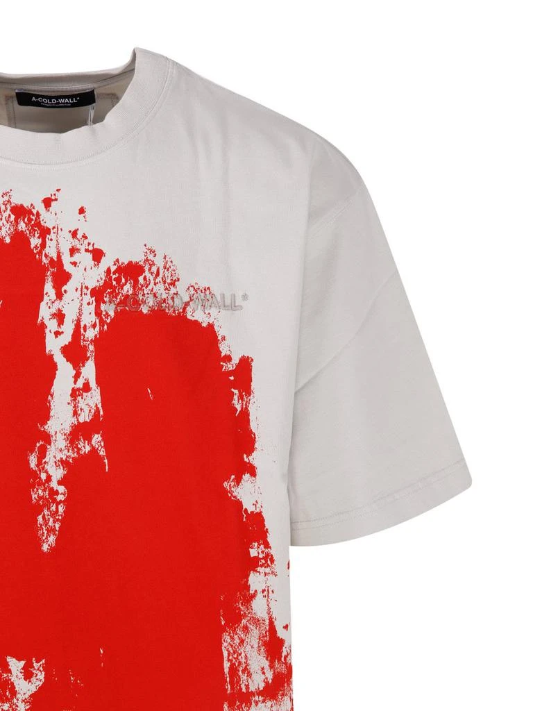 商品A-COLD-WALL*|A-Cold-Wall* Paint-Effect Crewneck T-Shirt,价格¥798,第4张图片详细描述