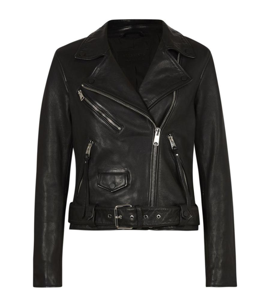 Leather Luna Biker Jacket商品第1张图片规格展示