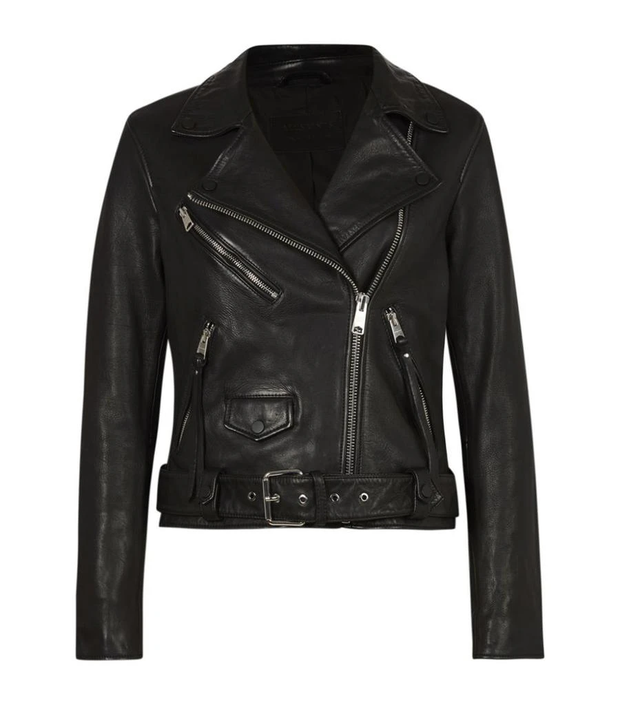 商品ALL SAINTS|Leather Luna Biker Jacket,价格¥3999,第1张图片