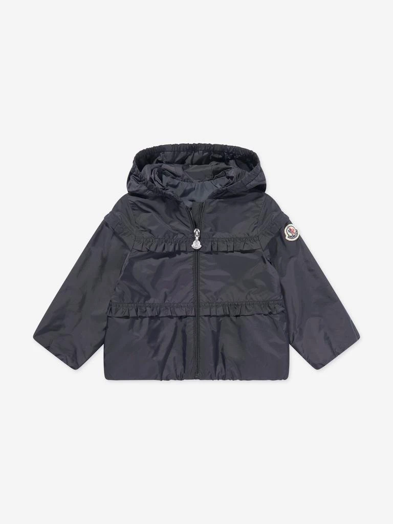 商品Moncler|Moncler Enfant Baby Girls Hiti Jacket in Navy,价格¥2167,第1张图片