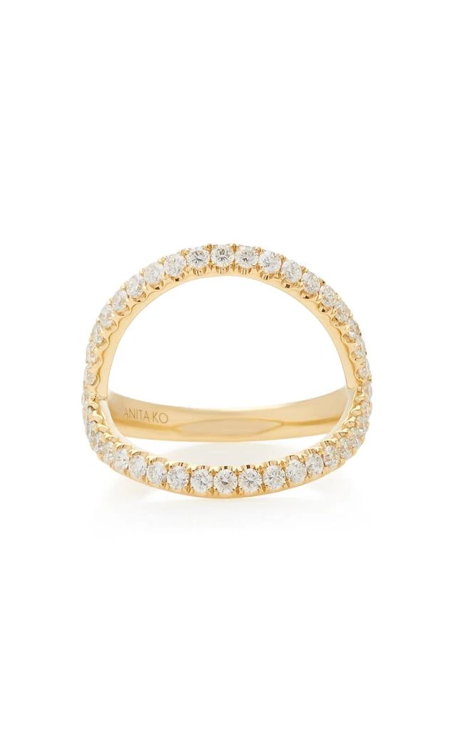 商品Anita Ko|Anita Ko - Arc 18K Gold Diamond Ring - Gold - US 7 - Moda Operandi - Gifts For Her,价格¥30101,第1张图片