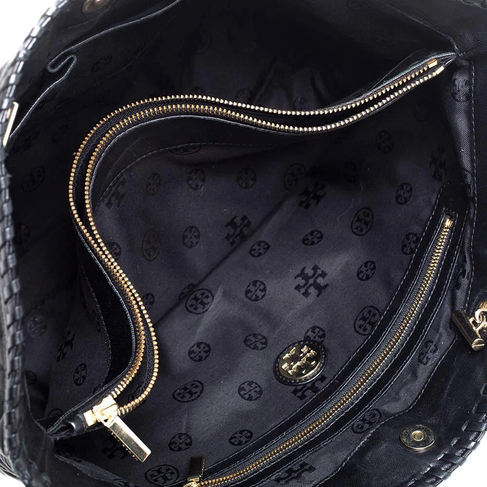 Tory Burch Black Quilted Leather Marion Tote 商品