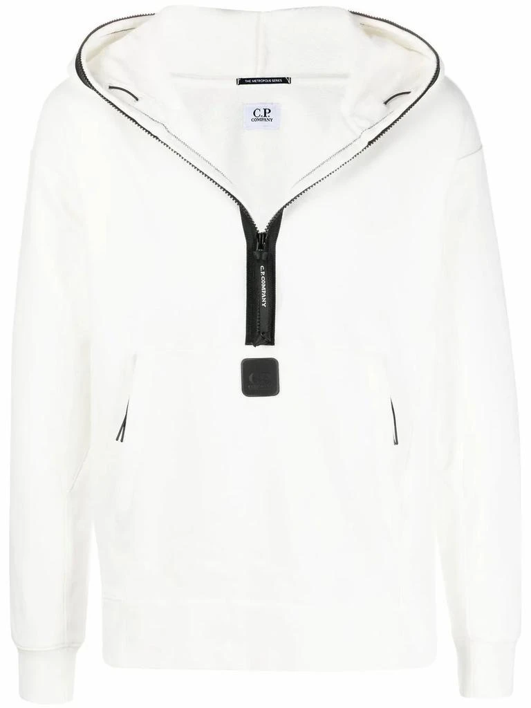 商品CP Company|Cp Company Mens White Cotton Sweatshirt,价格¥2328,第1张图片