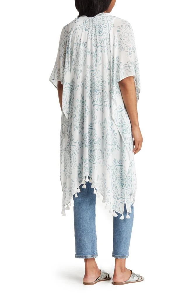 商品Nordstrom|Print Tassel Duster,价格¥68,第2张图片详细描述