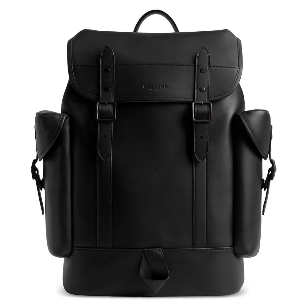 商品Coach|Hitch Leather Backpack,价格¥5272,第1张图片