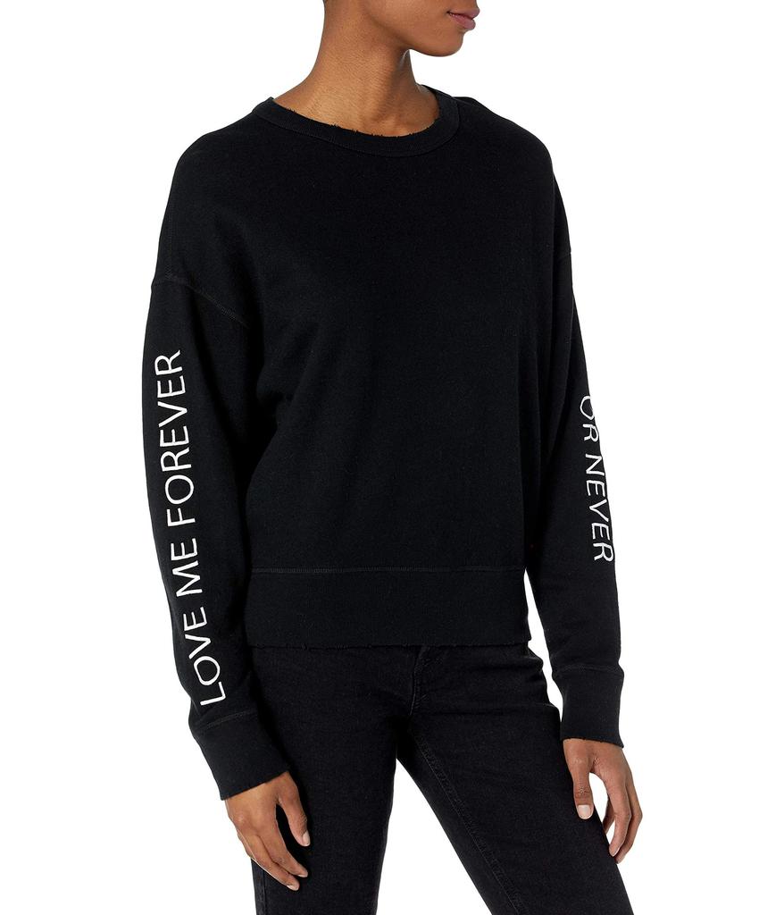 Women's Lauren Long Sleeve Casual Pullover Crew Neck Sweatshirt商品第1张图片规格展示