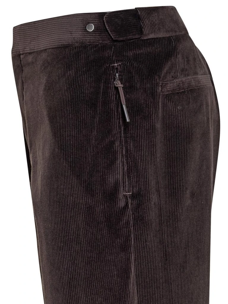 商品Zegna|Ermenegildo Zegna Cashco High Waist Tapered Trousers,价格¥3784,第4张图片详细描述
