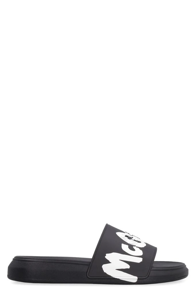 商品Alexander McQueen|Alexander McQueen Rubber Slides,价格¥2464,第1张图片