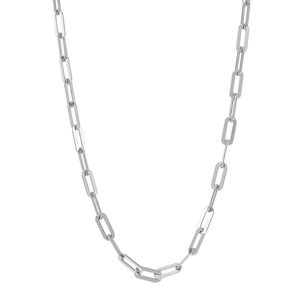 商品Giani Bernini|Paperclip Link 18" Chain Necklace in 18k Gold-Plated Sterling Silver or Sterling Silver, Created for Macy's,价格¥343,第1张图片
